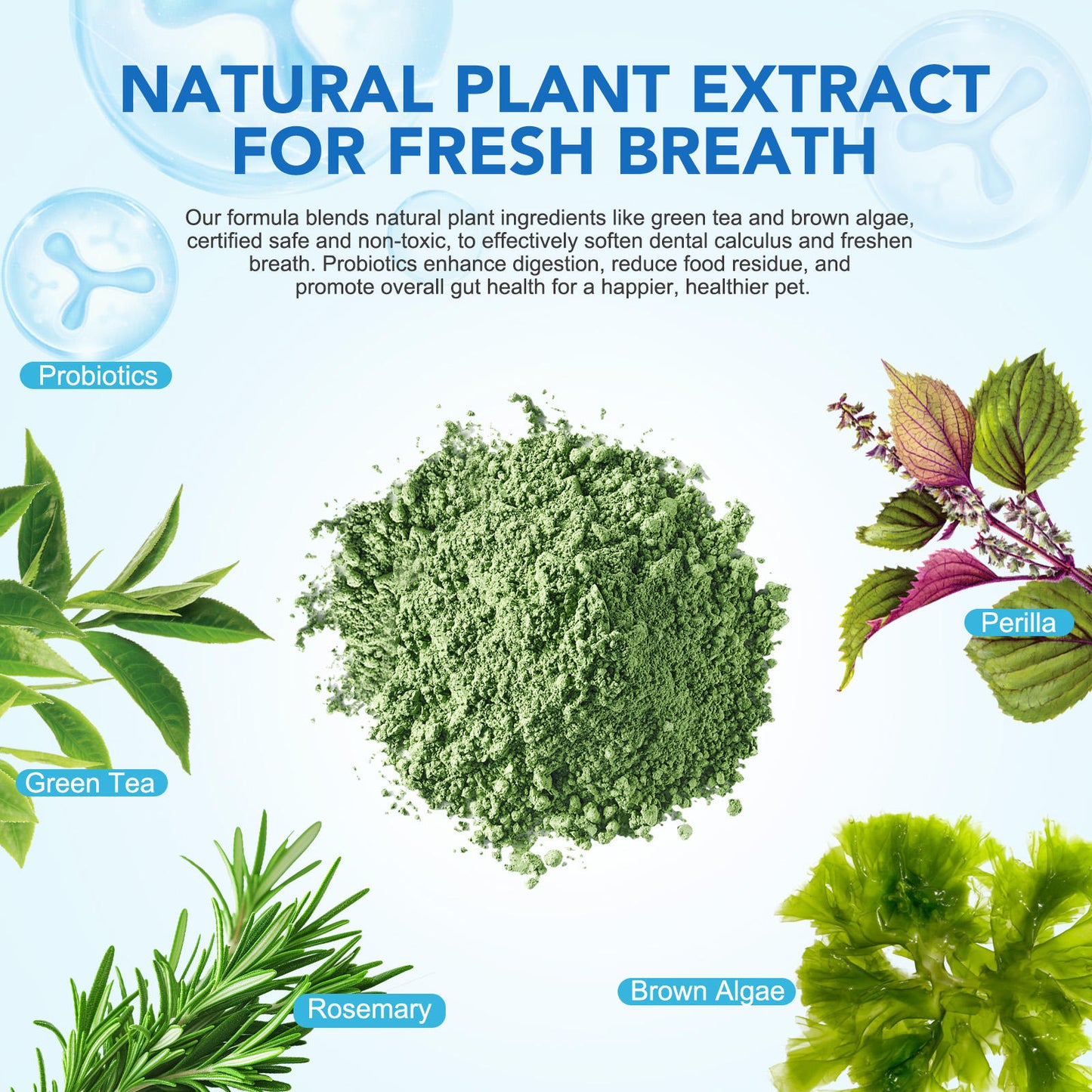 PetPearls® Advanced dog dental powder